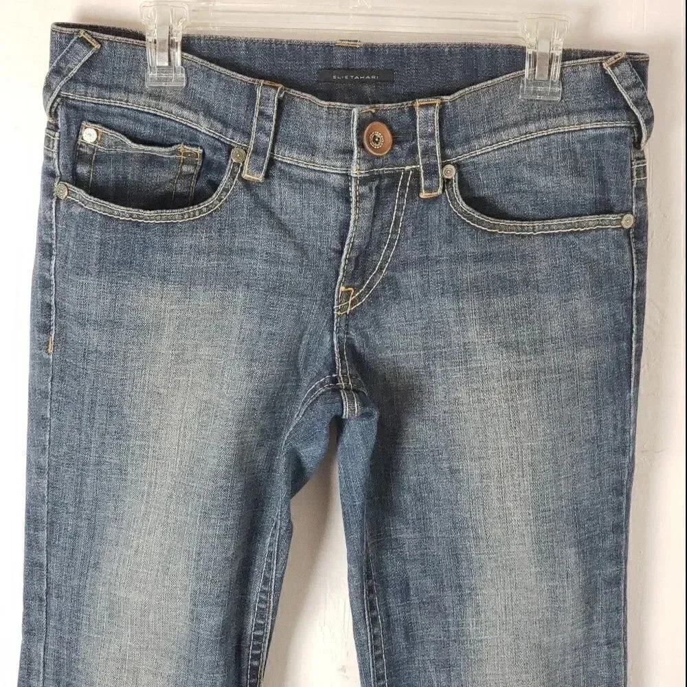 ELIE TAHARI CROPPED JEANS
